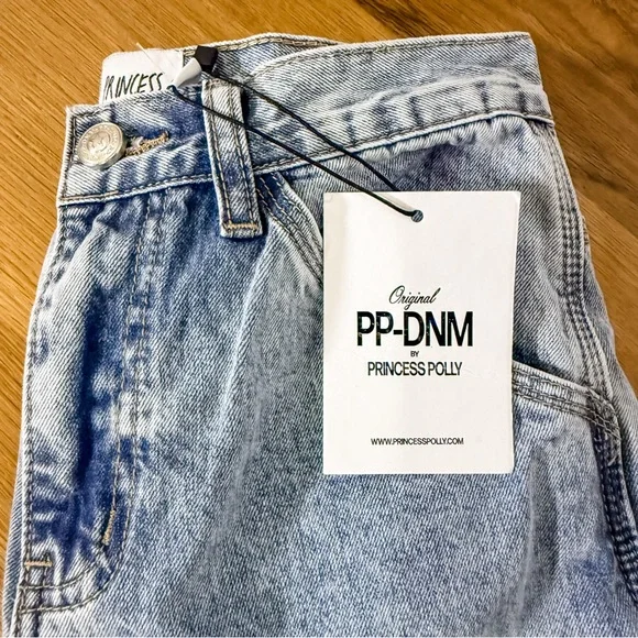 Princess Polly Tammy Cargo Jeans Women’s Size 2 - Picture 4 of 14